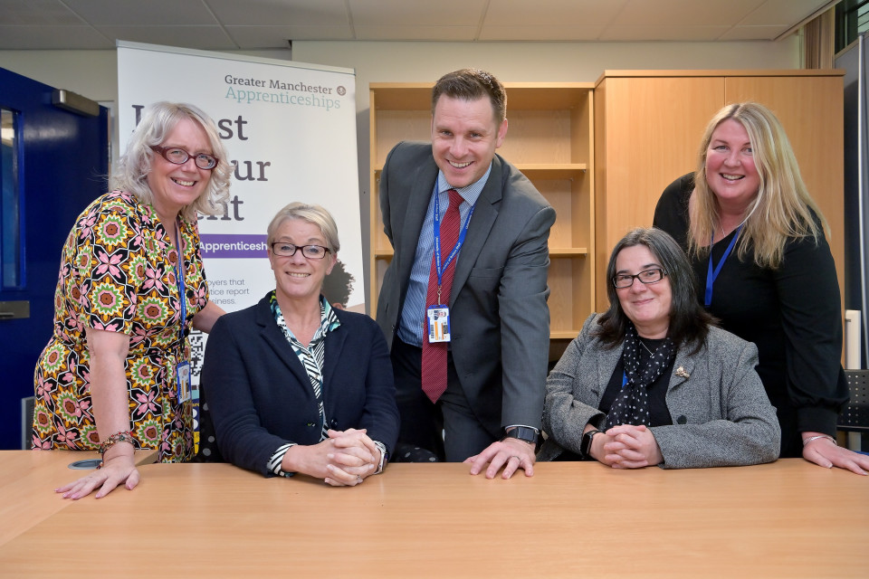 The University of Bolton, Greater Manchester’s apprenticeship team celebrates £344k award from OfS