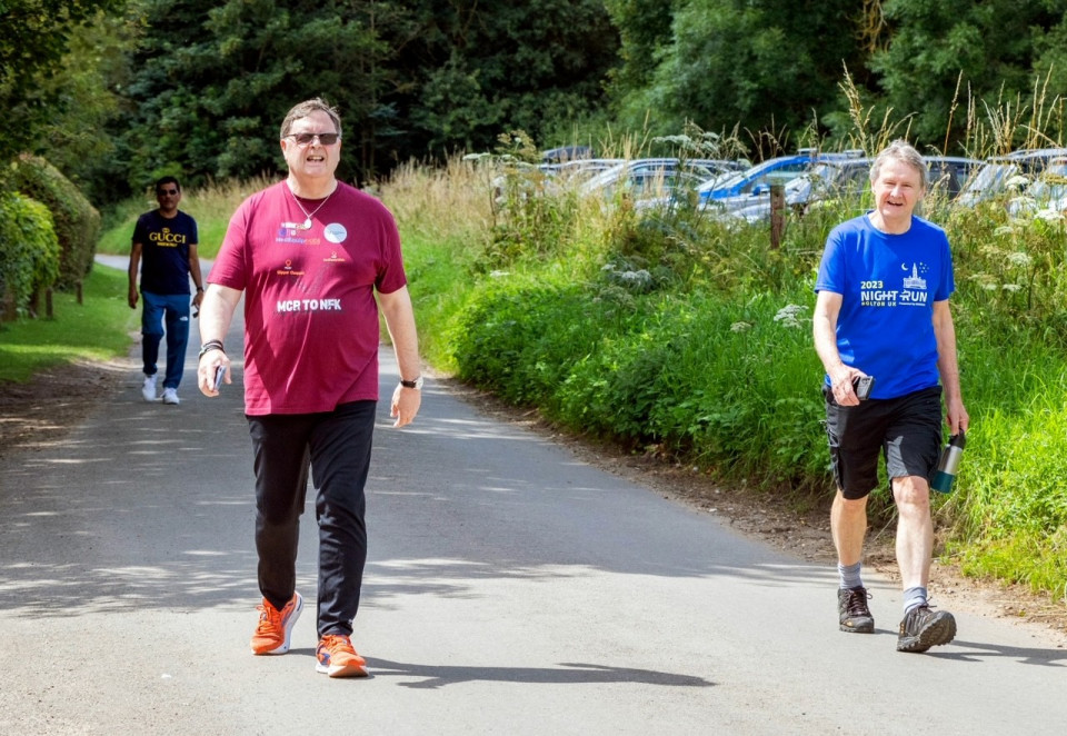 University of Bolton professor raises £24,000 after valiant attempt to complete 185-mile walk